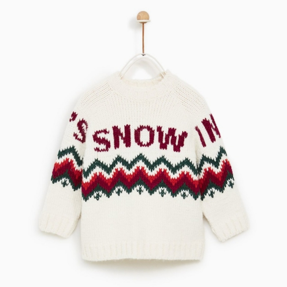 NWT Zara Toddler Sweater